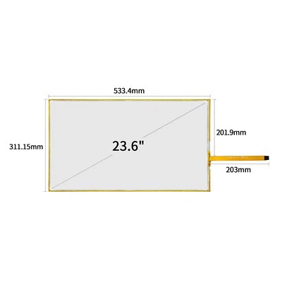 מסך מגע 3M SCT3250 23.6 אינץ' 98-0003-3686-1 חיישן מגע